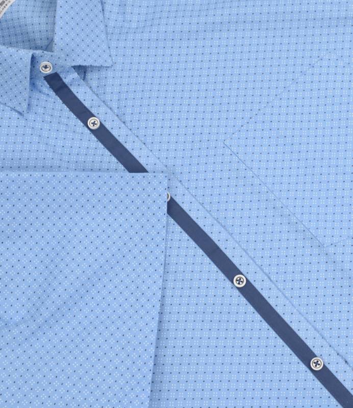 Рубашка мужская Grossir 6771G к/р