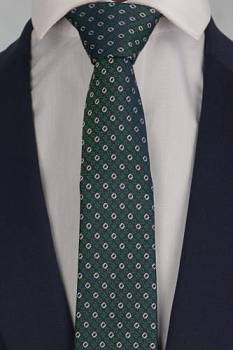 Галстук с платком 0339