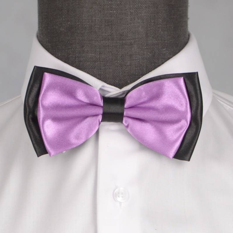 Бабочка мужская с платком 0188